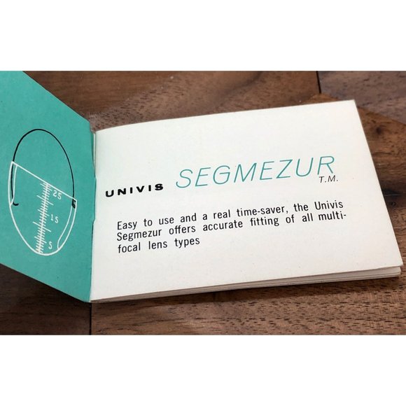 Vntg Univis Segmezur Optical Fitting Tool - Picture 5 of 15